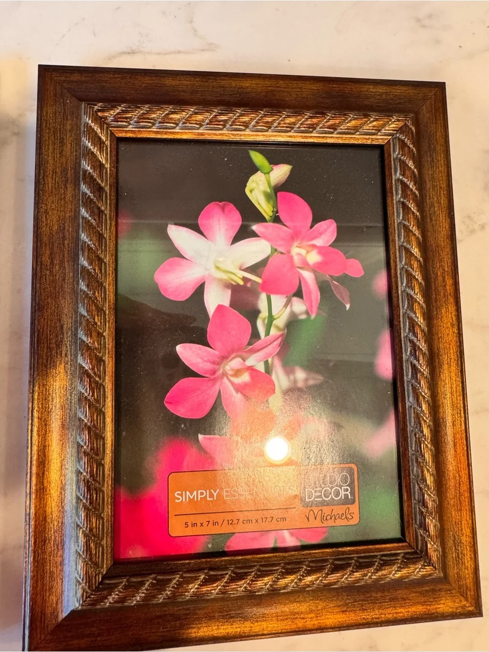 NWT Set 2 Brown Gold Picture Frames 5x7 Photo